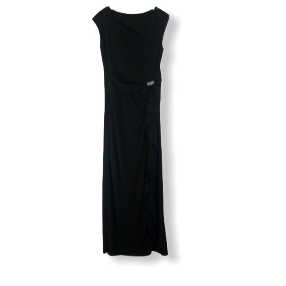R&M Richards Dresses & Skirts - [R&M Richards] Classic Black Maxi Dress